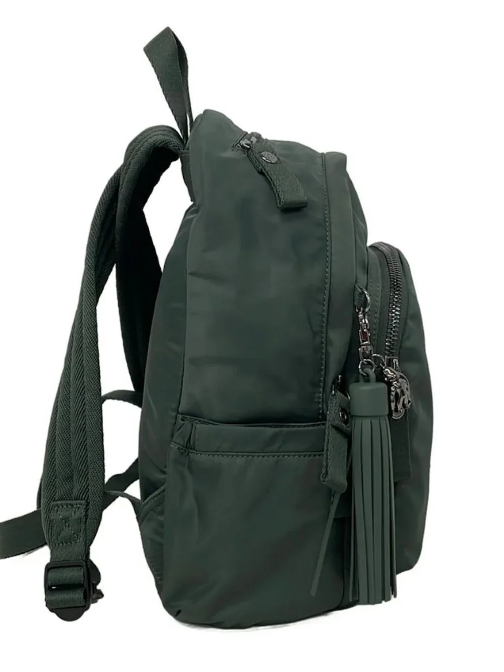 Kipling Dark Green Nylon Backpack